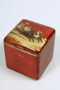 Teedose, Silber, 84 Zolotnik, Vladimirow, St. Petersburg, um 1910