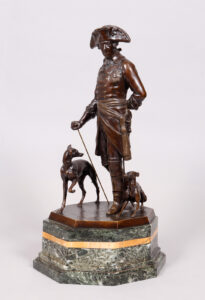 Rudolf Kaesbach, Friedrich der Große, Bronze, H 49cm, Zuschlag: 1600,-€